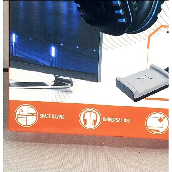 Xtreme Tech Headphones Mount For Game CONSOLES/PCs/TVs New In Box -SEALED - Picture 5 of 7